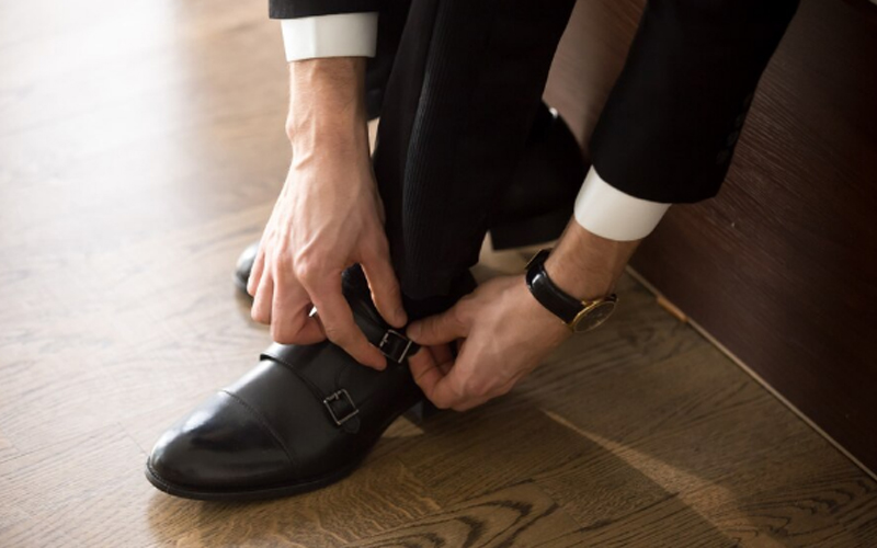 treating shoes carefully