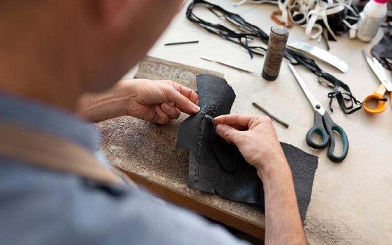 getting ready to repair the heels