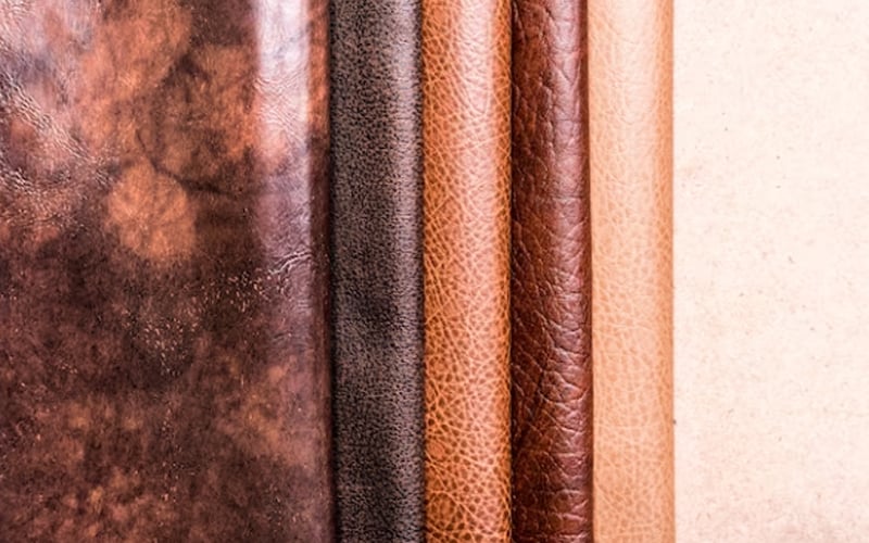 different kinds of vegan leather