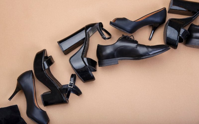 various types of heels