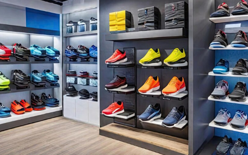 sneakers on the shelf case