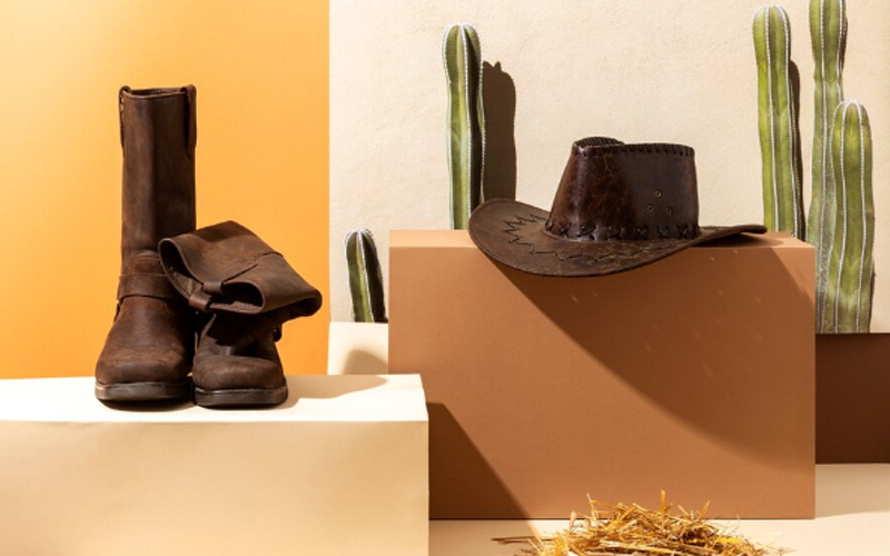 fashionable cowgirl boots