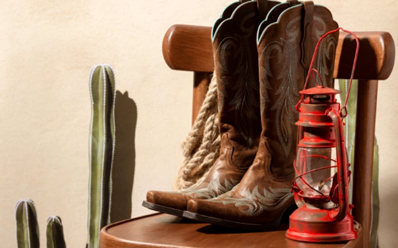 High Heel Cowboy Boots