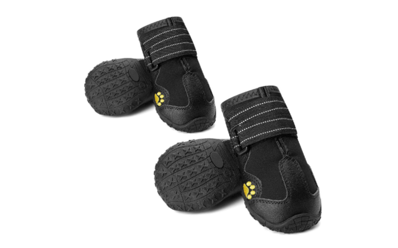 Dog Shoes with Reflective Straps