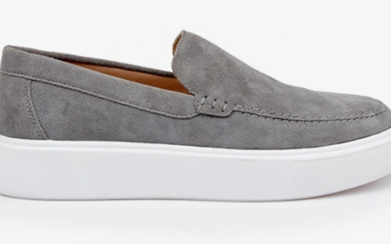 Giovanni Grey Slip On